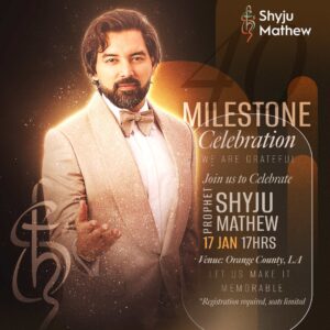 Prophet Shyju’s 40th Birthday Celebration - Admission