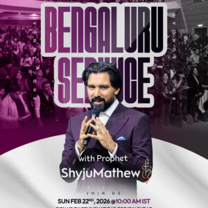 HISnearness Bangalore with Prophet Shyju Mathew
